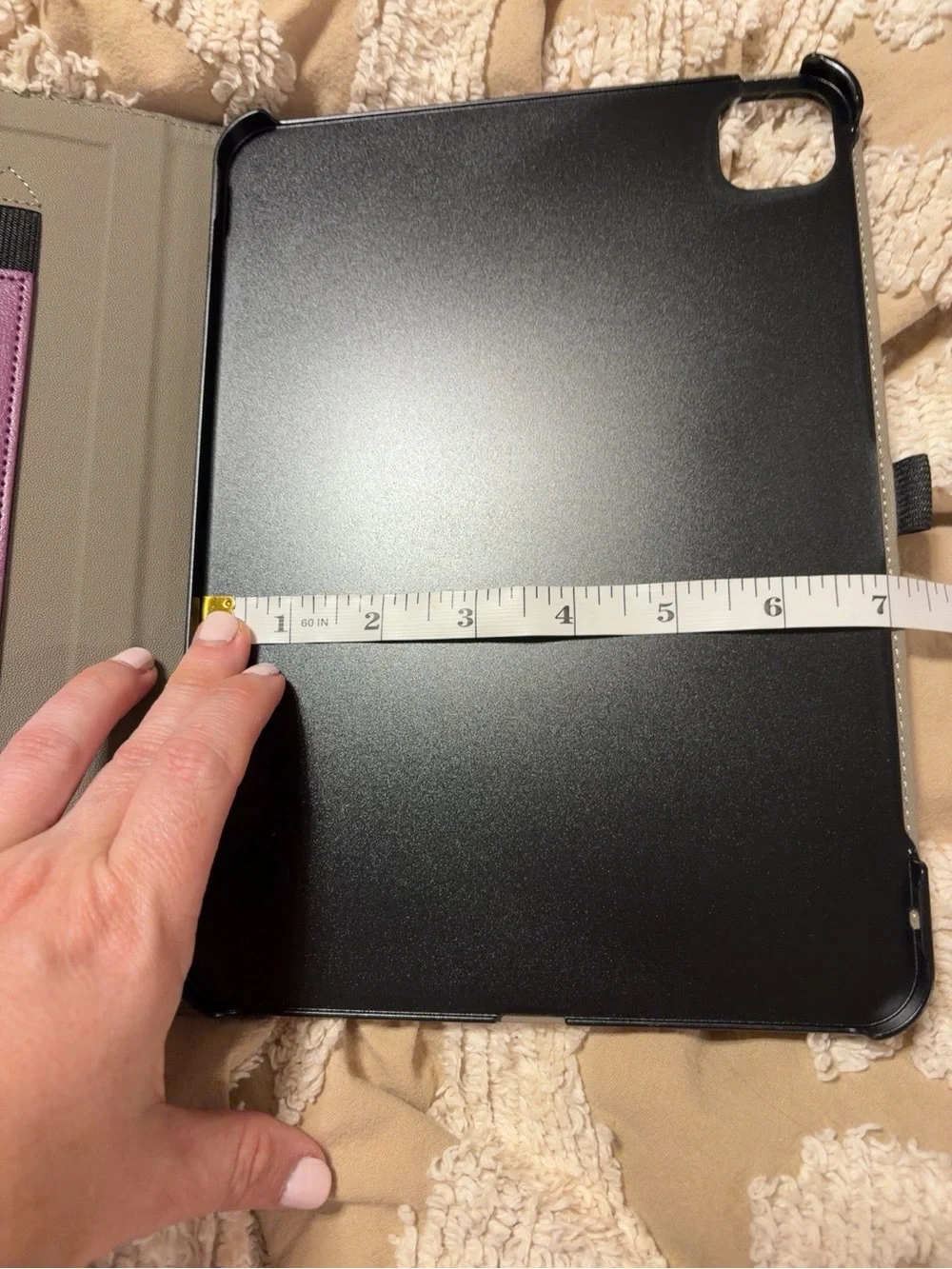 Ztotop iPad Pro 11” 2024 M4 Folio Case w/Pencil Holder Purple